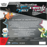 Pokemon TCG: Black Bolt White Flare Poster Collection קלפי פוקימון מקוריים מארז פוסטר