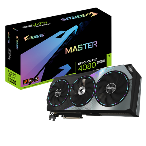 כרטיס מסך AORUS GeForce RTX 4080 SUPER MASTER 16GB