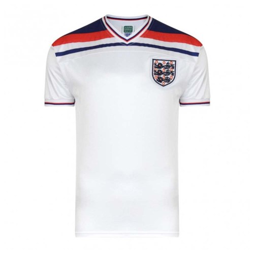 חולצת משחק רטרו אנגליה בית 1982