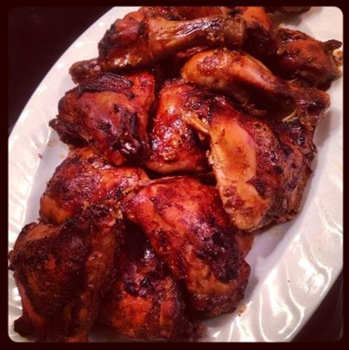 כרעיים ברבקיו        Barbecued chicken legs