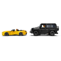 לגו ספיד - ג'יפ ומכונית מרצדס - LEGO SPEED 76924 Mercedes-AMG G 63 & Mercedes-AMG SL 63