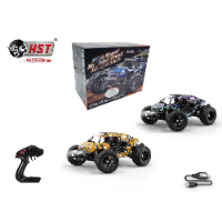 מכונית מונסטר טראק 4X4 על שלט 40 קמ"ש דגם B - HST 1:14