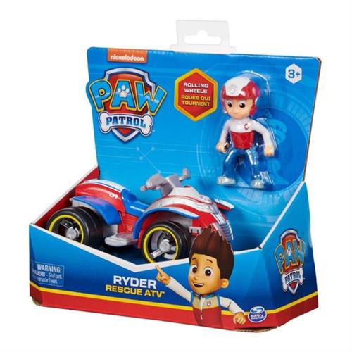 מפרץ ההרפתקאות - רכב בסיסי ריידר - Paw Patrol Ryder Basic Vehicle 6696R
