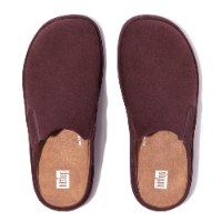 כפכפי זמש פיטפלופ צבע חום מרון GEN-FF Suede Mules