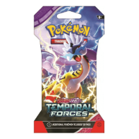 Pokemon TCG:Scarlet & Violet 5 Temporal Forces Sleeved Booster קלפי פוקימון מקוריים סליב בוסטר