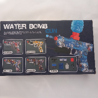 אקדח ג'ל קרפיטי  אוטומט  ומטען   WATER BOMB 1271 - USB