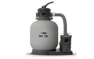 משאבת חול 3500 גלון בשעה לבריכה 1235525 מבית SHARK