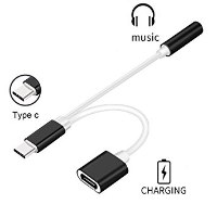 מפצל Gold Touch USB C TO 3.5MM Audio JACK Cabel+Charge