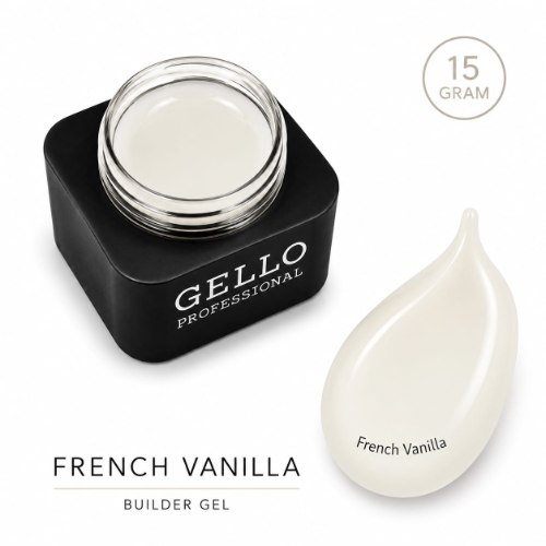 ג'ל בנייה 15 גרם-  GELLO|FRENCH VANILA