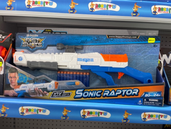 Fast shots sonic raptor