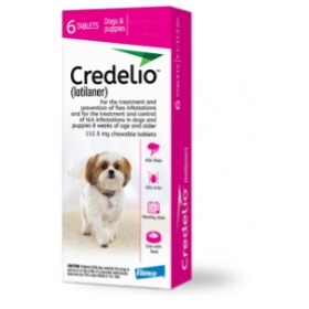 Credelio chewable tablet for dogs 2.5-5.5 Kg for 6 months