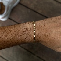 Gino bracelet Gold 3mm
