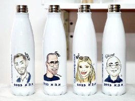 בקבוקי נירוסטה, בקבוק תרמי, בקבוק טרמי, בקבוקים עם הדפסה