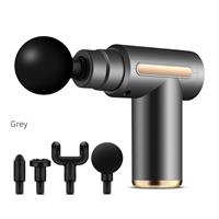 אקדח עיסוי עוצמתי Massage Gun נטען עם 4 ראשים להחלפה