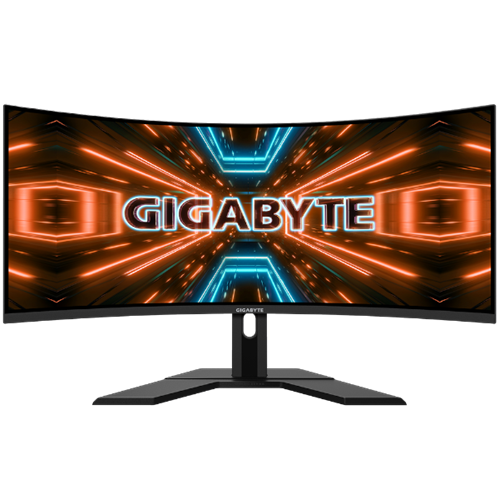 מסך Gigabyte G34WQC A 3440X1440 VA 1ms Curved HDR400 SPEAKERS