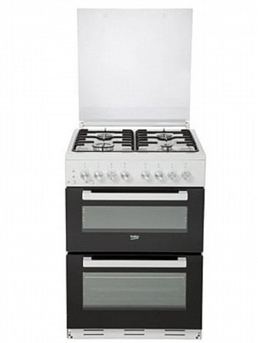 תנור משולב דו תאי לבן beko דגם: KFDM-62120DWDSL בקו