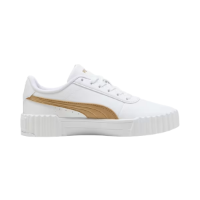 PUMA Carina 3.0 Aqua Metallics Sneakers Women סניקרס פומה נשים לבן זהב