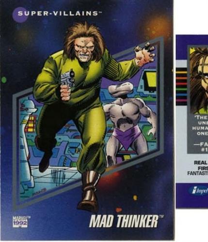 קלף בודד מארוול marvel - mad thinker - Universe Series 3 - 119