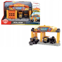 תחנת בנייה מיקרו עם כלי עבודה – DICKIE TOYS