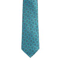 עניבה מספריים טורקיז