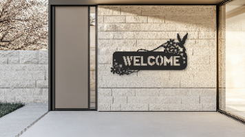 Welcome פרחוני