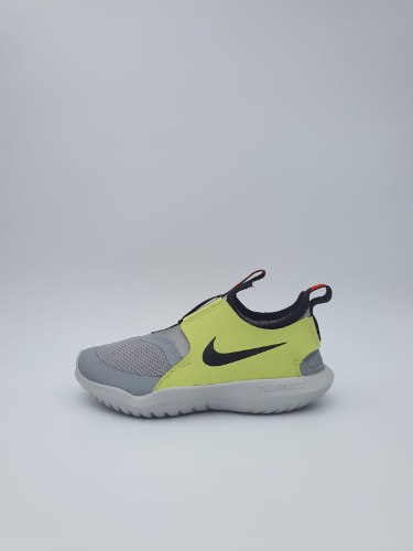 NIKE|נייק- NIKE FLEX RUNNER- אפור צהוב- ילדים