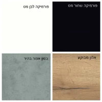 שולחן עמידה חשמלי מתכוונן דו מנועי Stand up 
