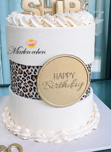תבנית מסגרת happy birthday משולב כיתוב בולט