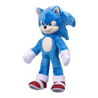 סוניק 2 - בובת פרווה סוניק גדולה 33 ס"מ כחולה - SONIC