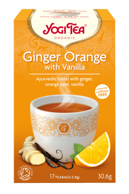 תה יוגי GINGER LEMON ירוק גינגר ולימון אורגני בפקיוח אגריאו