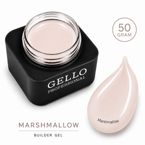 ג'ל בנייה 50 גרם -GELLO|MARSHMALLOW