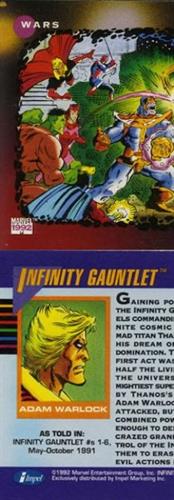 קלף בודד מארוול marvel - infinity gauntlet - Universe Series 3 - 189