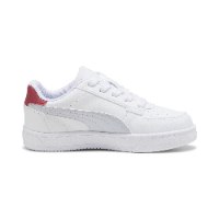 Puma Caven 20 PS סניקרס פומה ילדים צבע לבן משולב בורדו