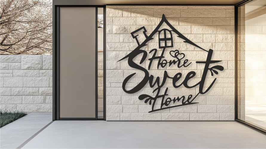 מגוון שלטי Home Sweet Home