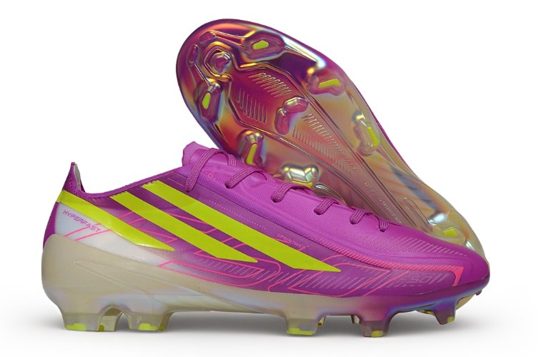 נעלי כדורגל אדידס Adidas F50 Elite FG סגול ירוק