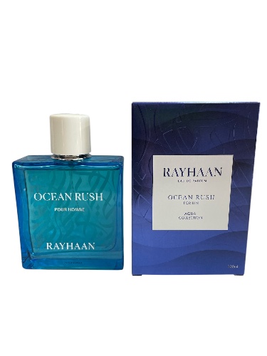 RAYHAAN Ocean Rush רייהאן אושן ראש א.ד.פ 100 מ״ל