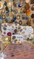 קופסת פח פרחים קטנה את פרח