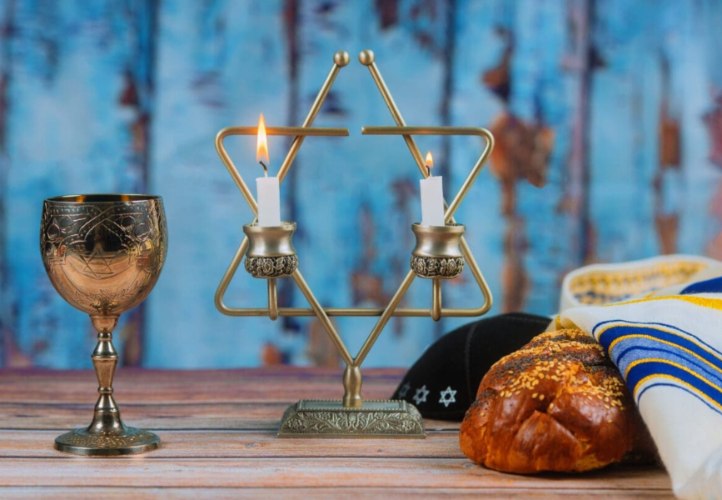 תמונת עוגה מלבנית קבלת שבת 3 - קבלת שבת