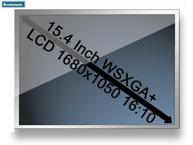 מסך יד שניה למחשב נייד לנובו LP154W02 (TL)(10) 15.4 WSXGA+ 1680x1050 LCD Display Fru 42T0423