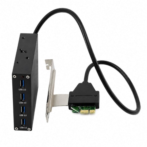 IPPON PCI-E Card USB3.0 4xPorts + 3.5" Bay Kit
