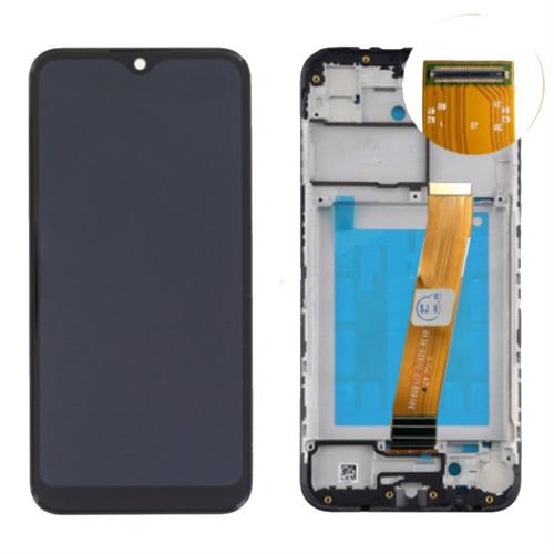 מסך Galaxy A01/A015 ORG Refurbish/With Frame