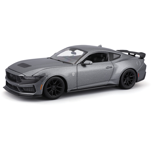 דגם מכונית פורד מוסטנג - Maisto Ford Mustang DARK HORSE 2024 Gray 1:24
