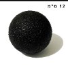 כדור 12 ס״מ - שחור - כדור ספוג ליוגה פיזיותרפיה