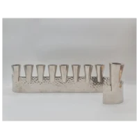 חנוכייה אלומיניום רקוע קונוס צבוע