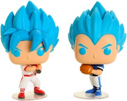 בובת פופ אקסלוסיבית Dragon Ball Z Goku & Vegeta Baseball 2pack