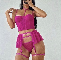 סט הלבשה תחתונה pink tutu