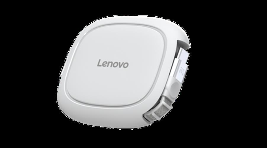 Lenovo 240W USB-C Retractable Cable -  White