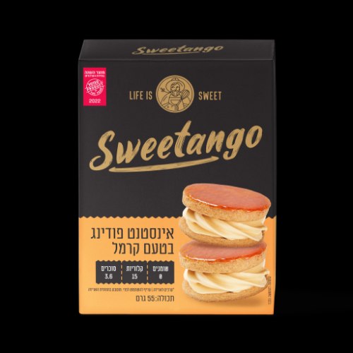 אינסטנט פודינג קרמל סוויטאנגו 55 גרם