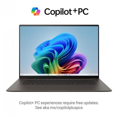 מחשב נייד ASUS Zenbook 16.0" WQXGA Ryzen AI 9 HX 470 32GB 2TB Win11 Home UM5606GA-SR136W