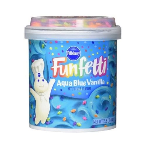 פאן פטי - ציפוי כחול בטעם וניל